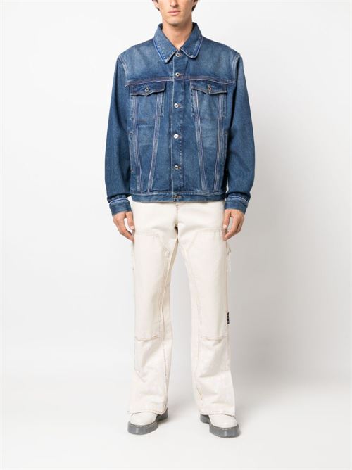 Denim jacket OFF WHITE | OMYE092F23DEN0014400